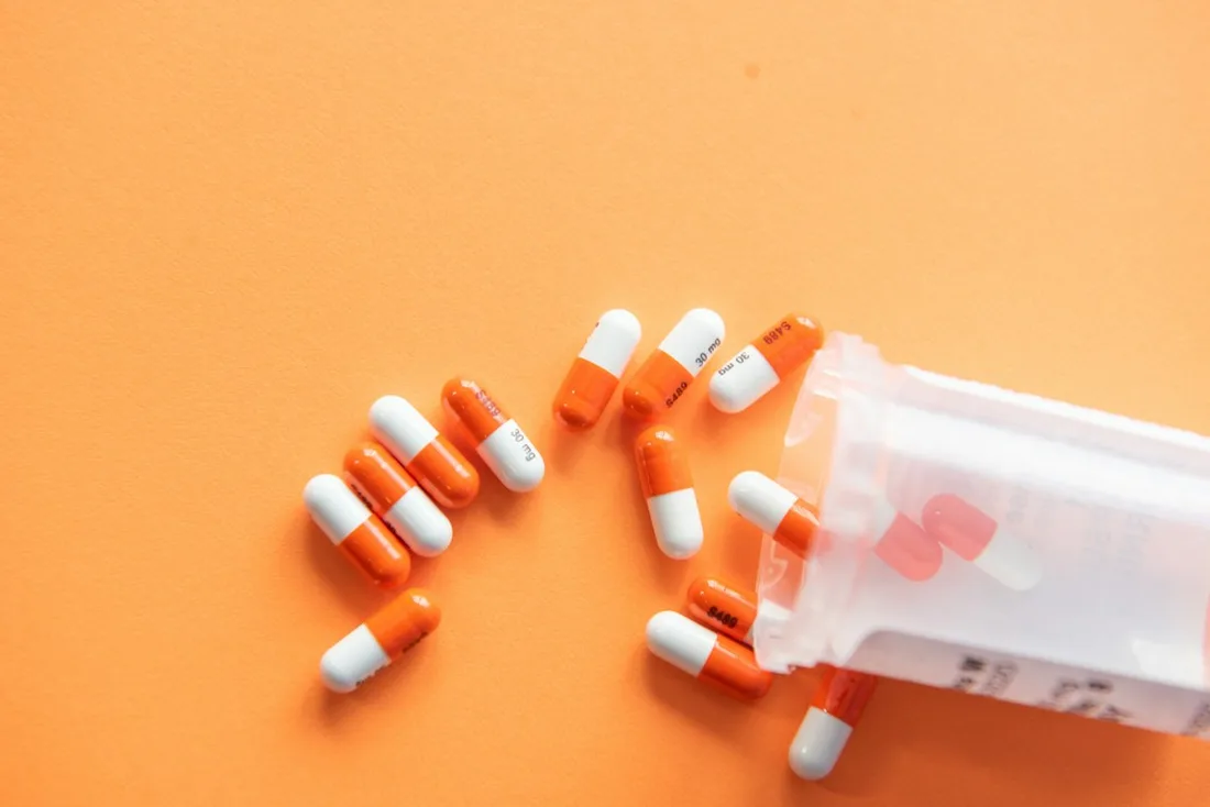 In-house clinic pharmacy stocked with genuine medicines