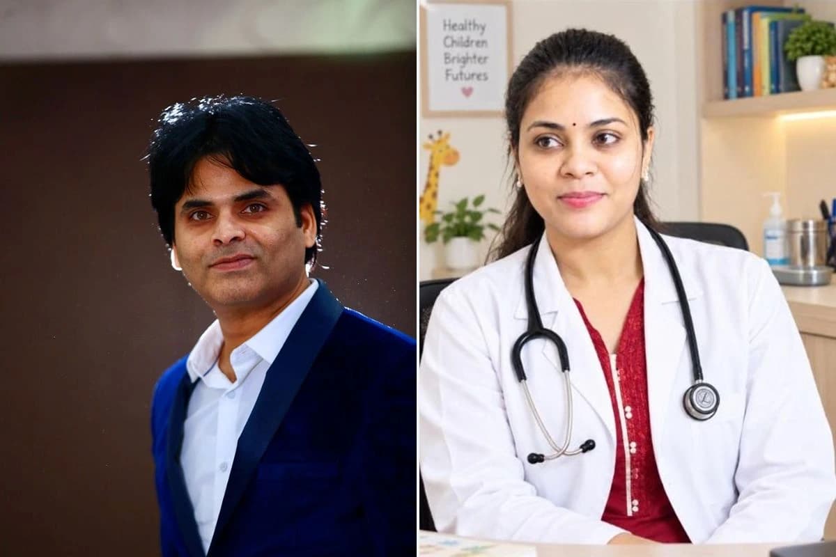 Dr. Vishnu Anjan Nareddy and Dr. Bramhini Nareddy at Nareddy Care Hospitals